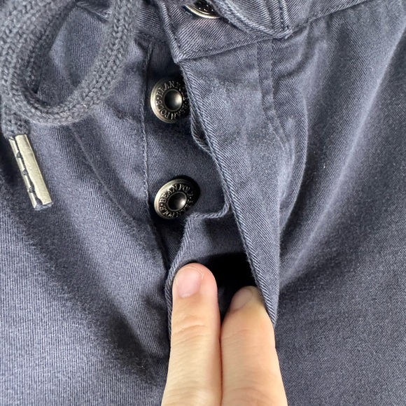 Bean Pole Cargo Navy Khaki Chino Surplus Sports Shorts Americana Men 82-97 - Picture 4 of 13